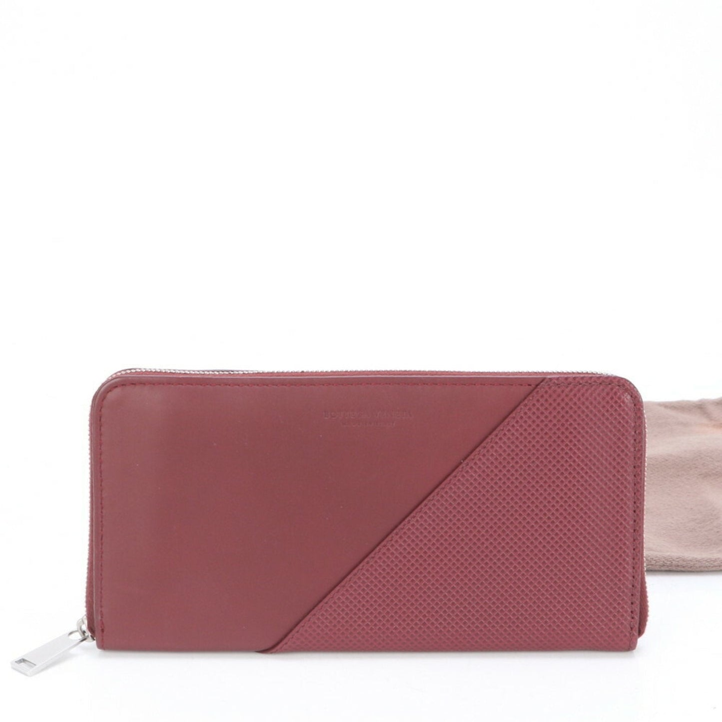 Luxury Bottega Veneta  Leather Coated Canvas Long Wallet (Bi-Fold) ()