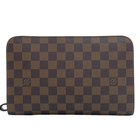 Louis Vuitton Saint Louis  Leather Clutch Bag ()