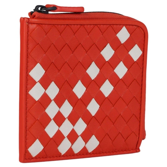 Luxury Bottega Veneta Intrecciato Leather Zip-Around Slim Wallet