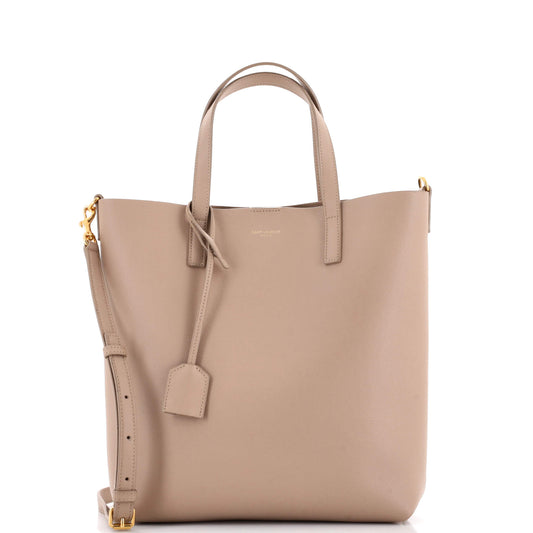 Luxury Saint Laurent Shopper Tote Leather Toy