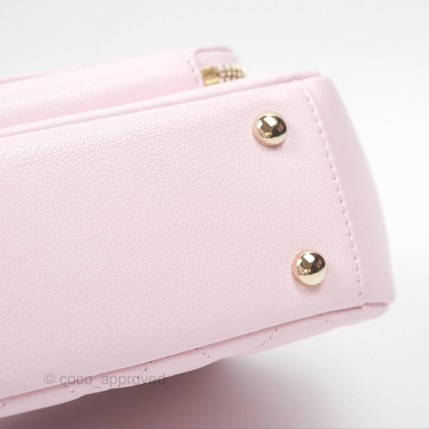 Chanel Quilted Small Business Affinity Flap Light Pink Caviar Gold Hardware