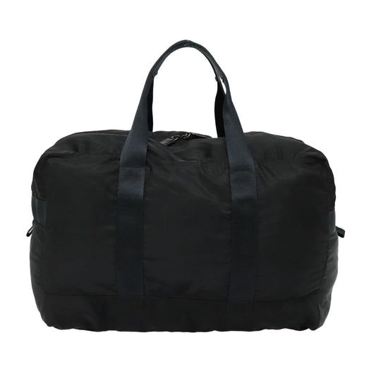 Luxury Prada Boston Bag Nylon Black  90048