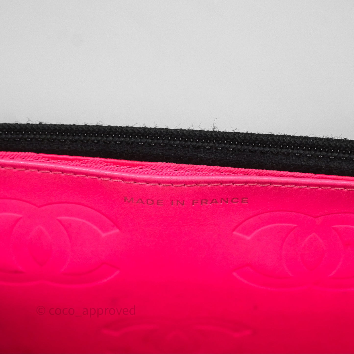 Chanel Quilted Wallet on Chain WOC Cambon Black Calfskin Silver Hardware