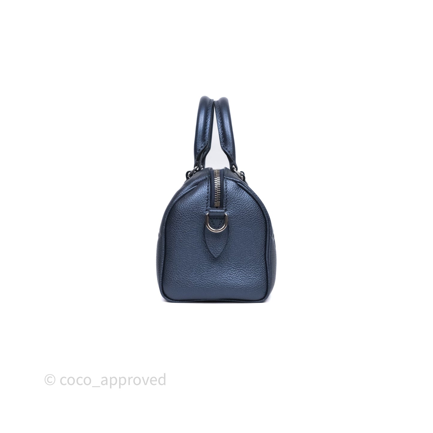 Louis Vuitton Speedy Bandoulière 20 Monogram Empreinte Navy