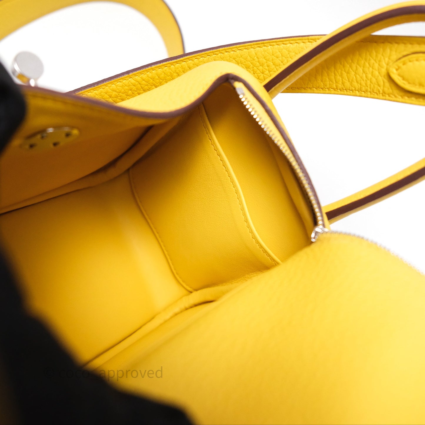Hermès Mini Lindy 20 Sun B4 Clemence Palladium Hardware
