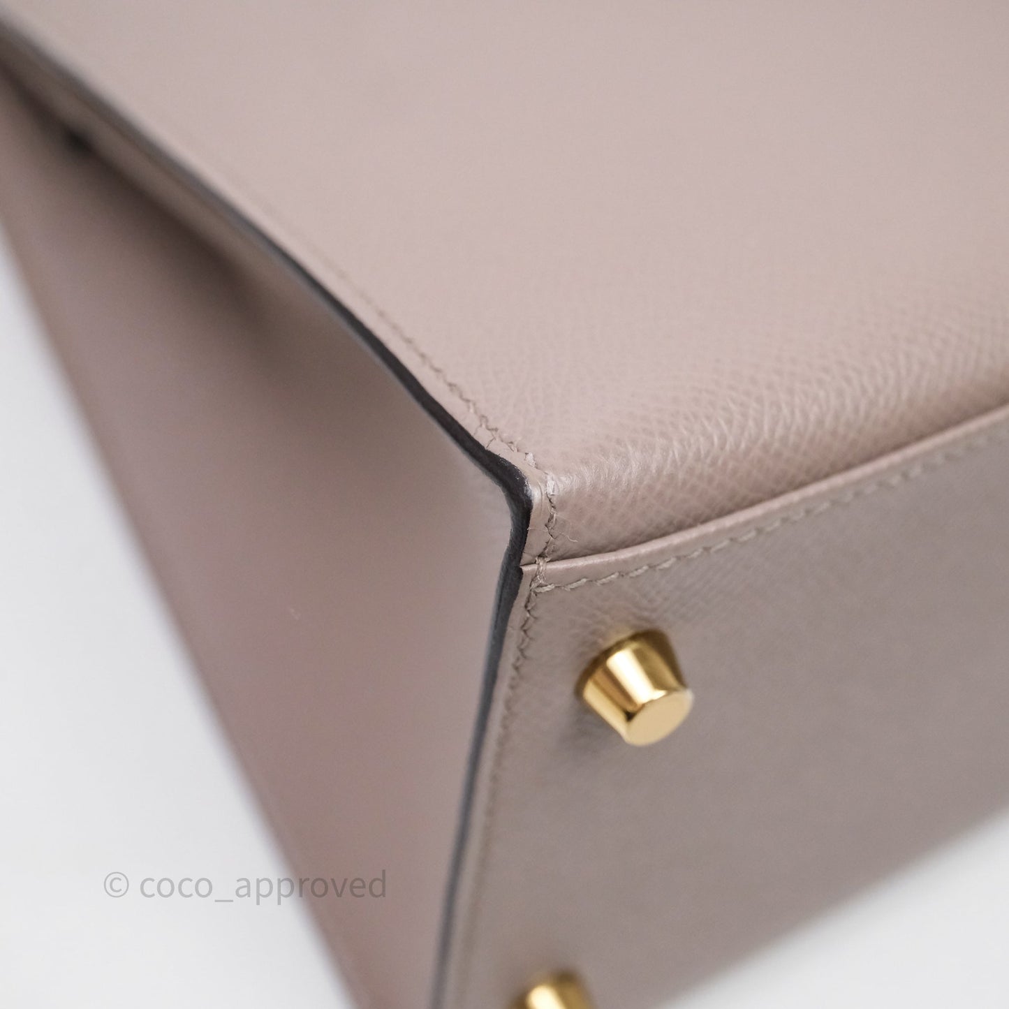 Hermes Kelly 28 Gris Asphalte Epsom Gold Hardware