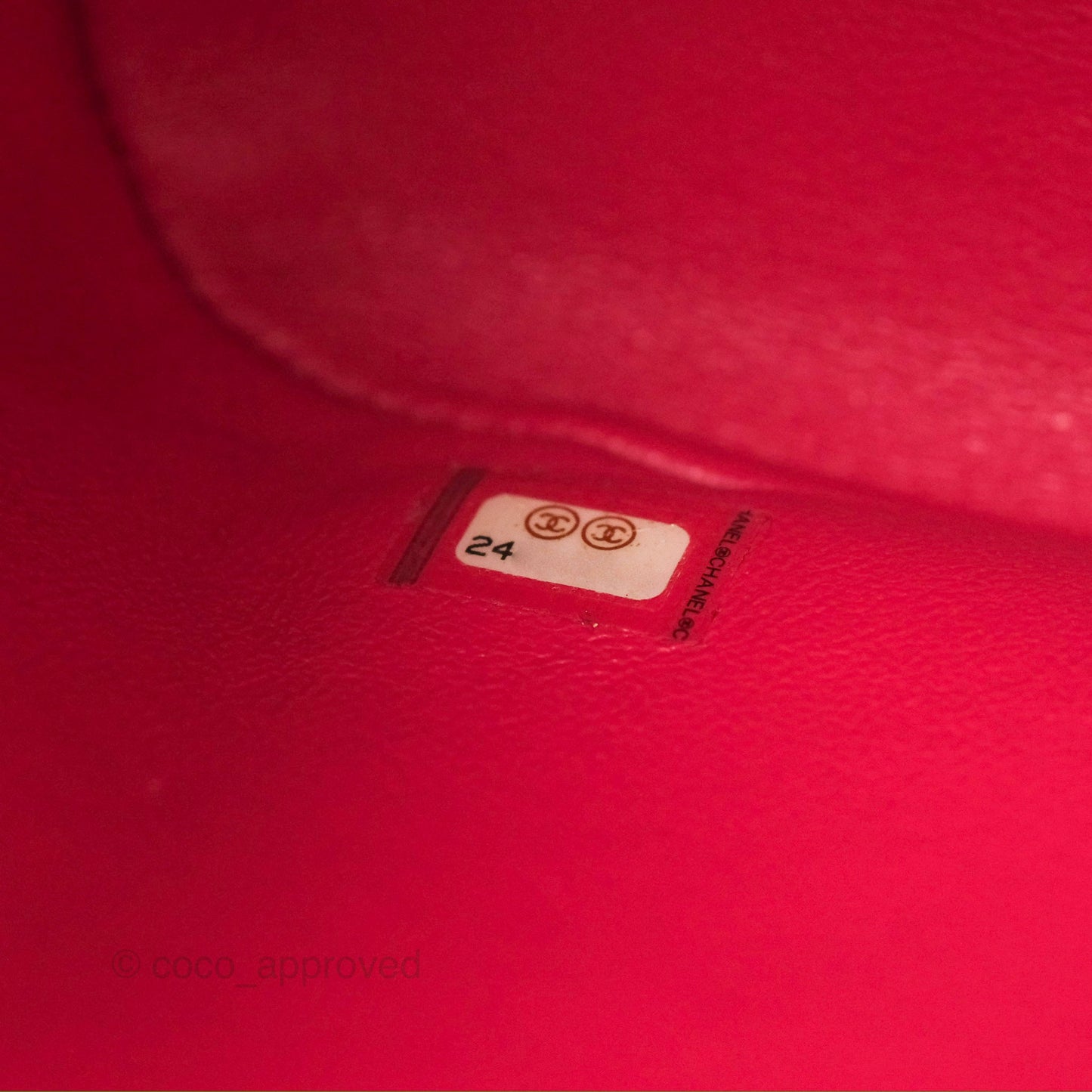 Chanel Quilted Business Affinity Backpack Dark Pink Caviar Gold Hardware