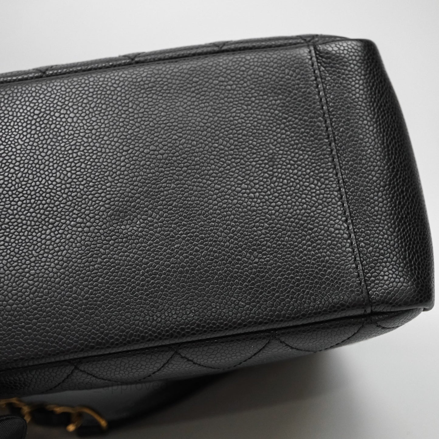 Chanel GST Black Caviar Gold Hardware
