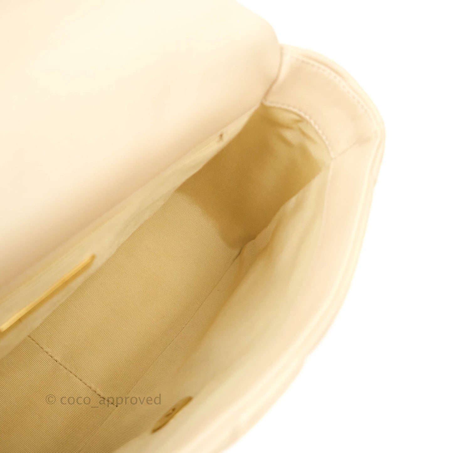 Chanel 19 Small Beige Mixed Hardware