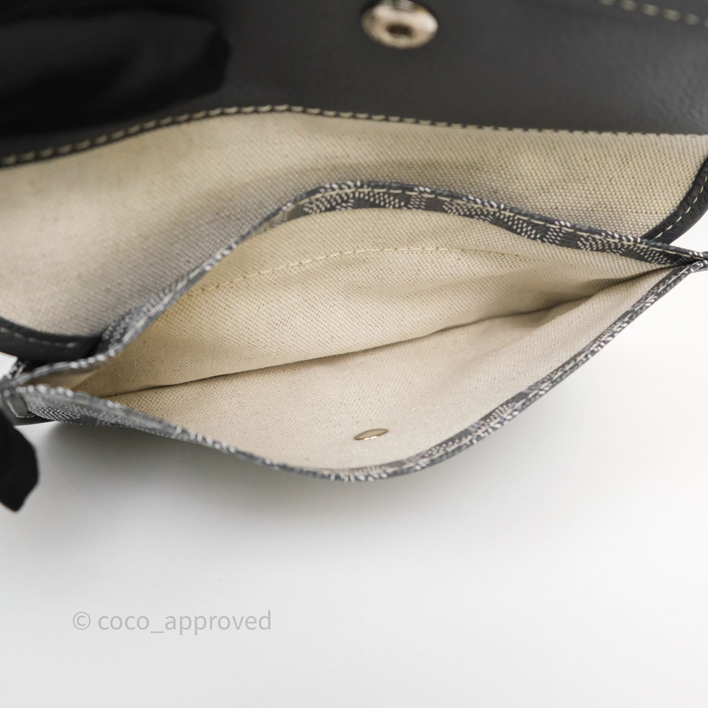 Goyard Bohème Hobo Bag Grey Goyardine Canvas