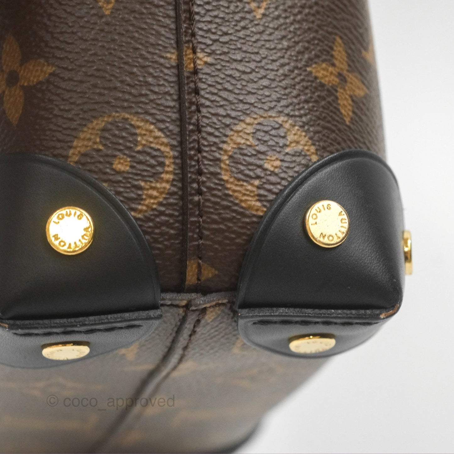 Louis Vuitton Petite Malle Souple Monogram Canvas