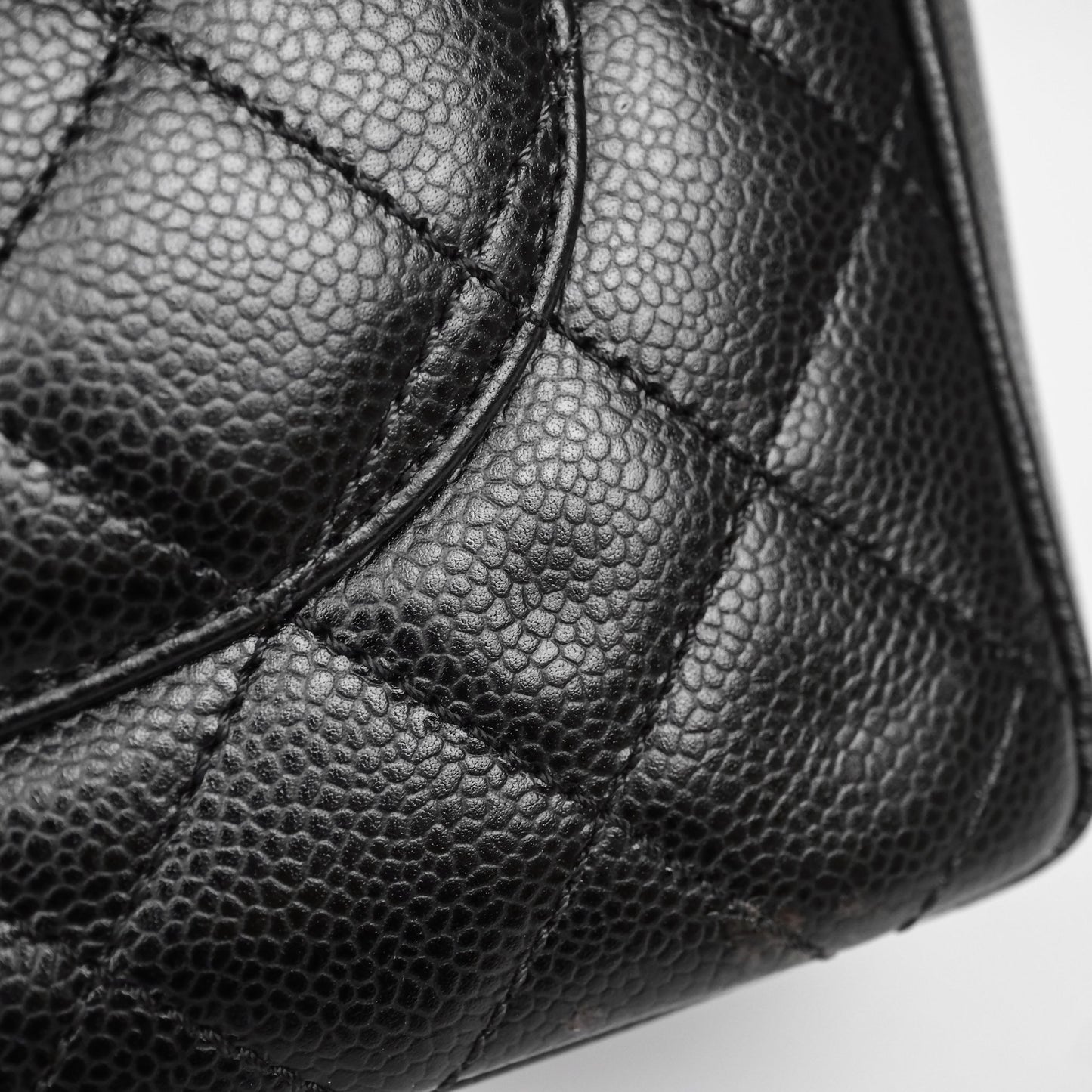 Chanel GST Black Caviar Gold Hardware