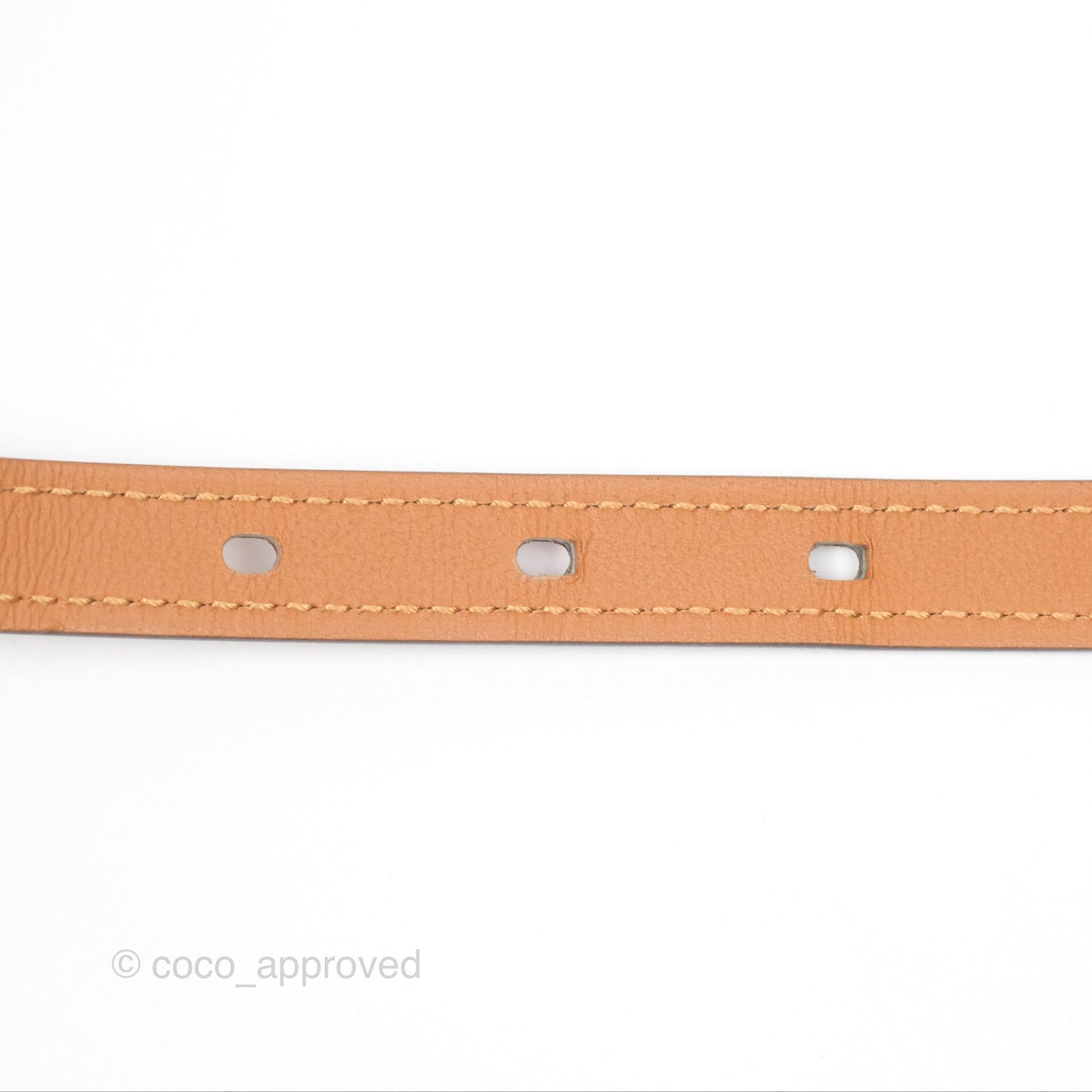Hermès Pop H 15 Belt Epsom Gold Rose Gold Hardware