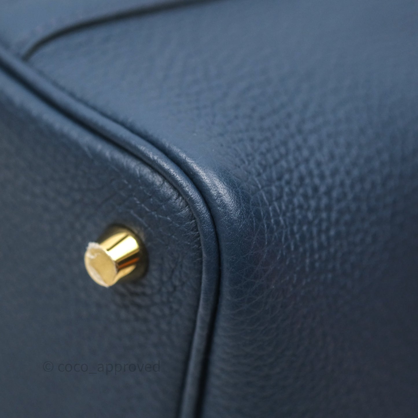 Hermès Picotin Lock 18 Bleu de Prusse 7P Clemence Gold Hardware