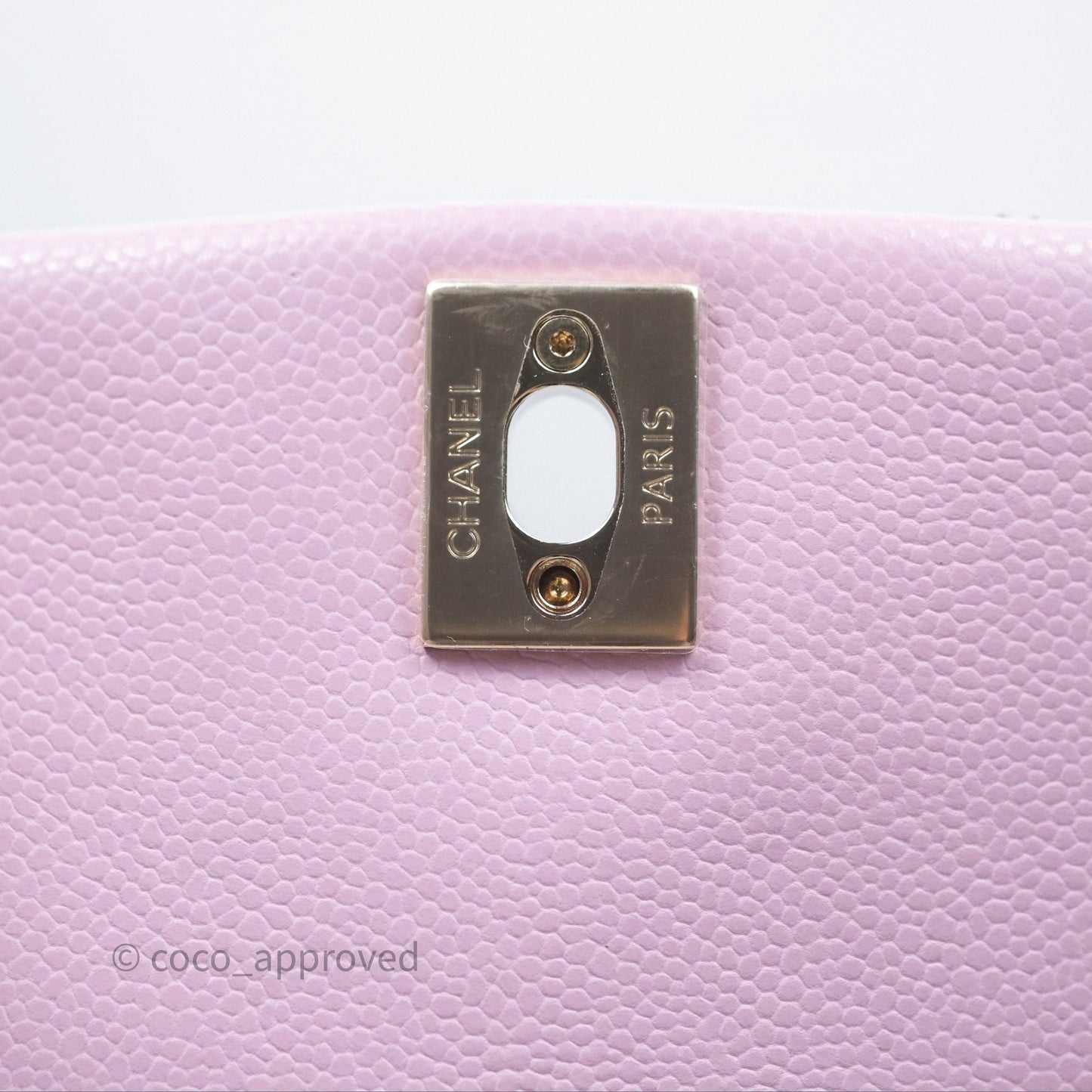 Chanel Mini Duma Backpack Pink Lilac Caviar Gold Hardware