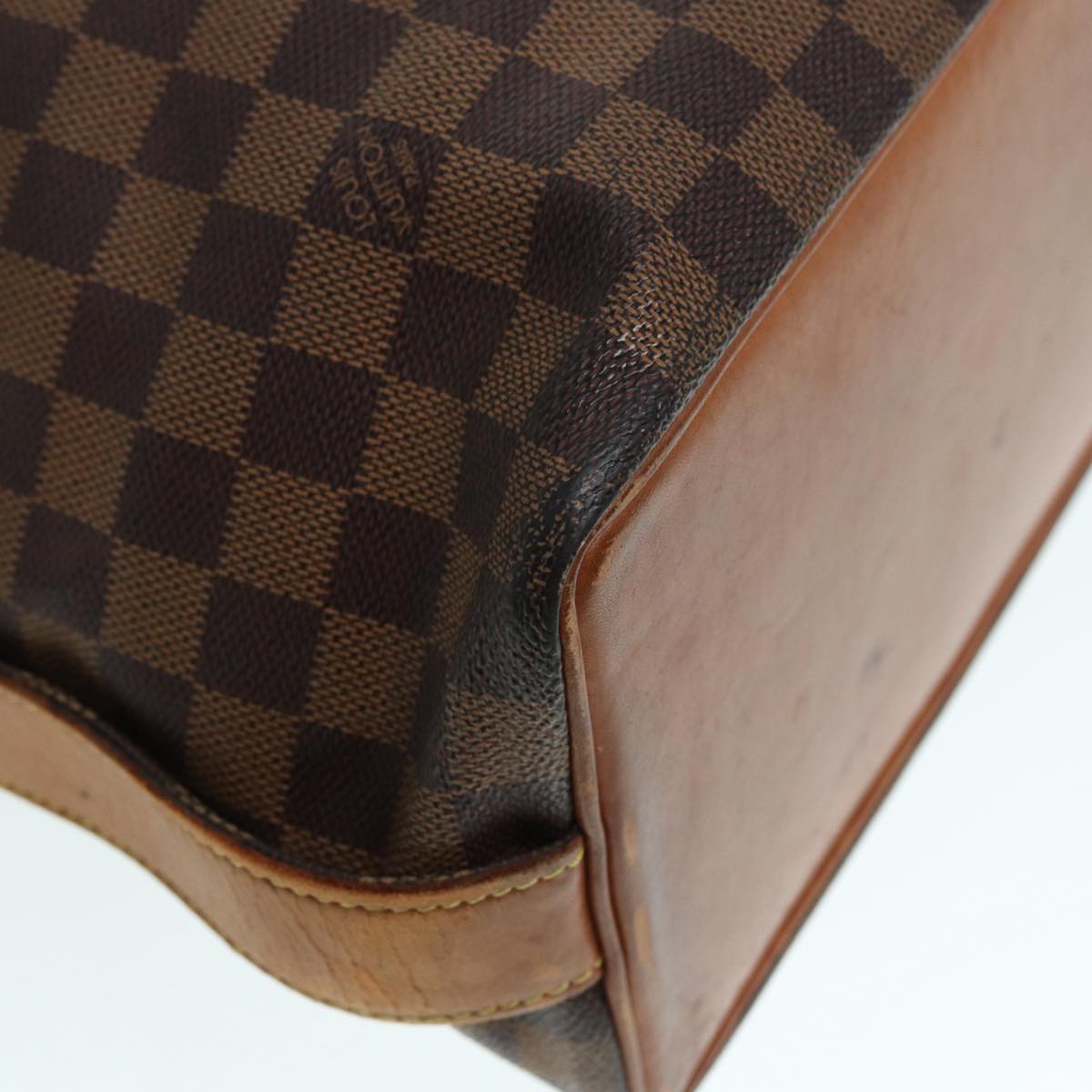LOUIS VUITTON Damier Ebene Colombine Tote Bag 100th N99037 LV 90341