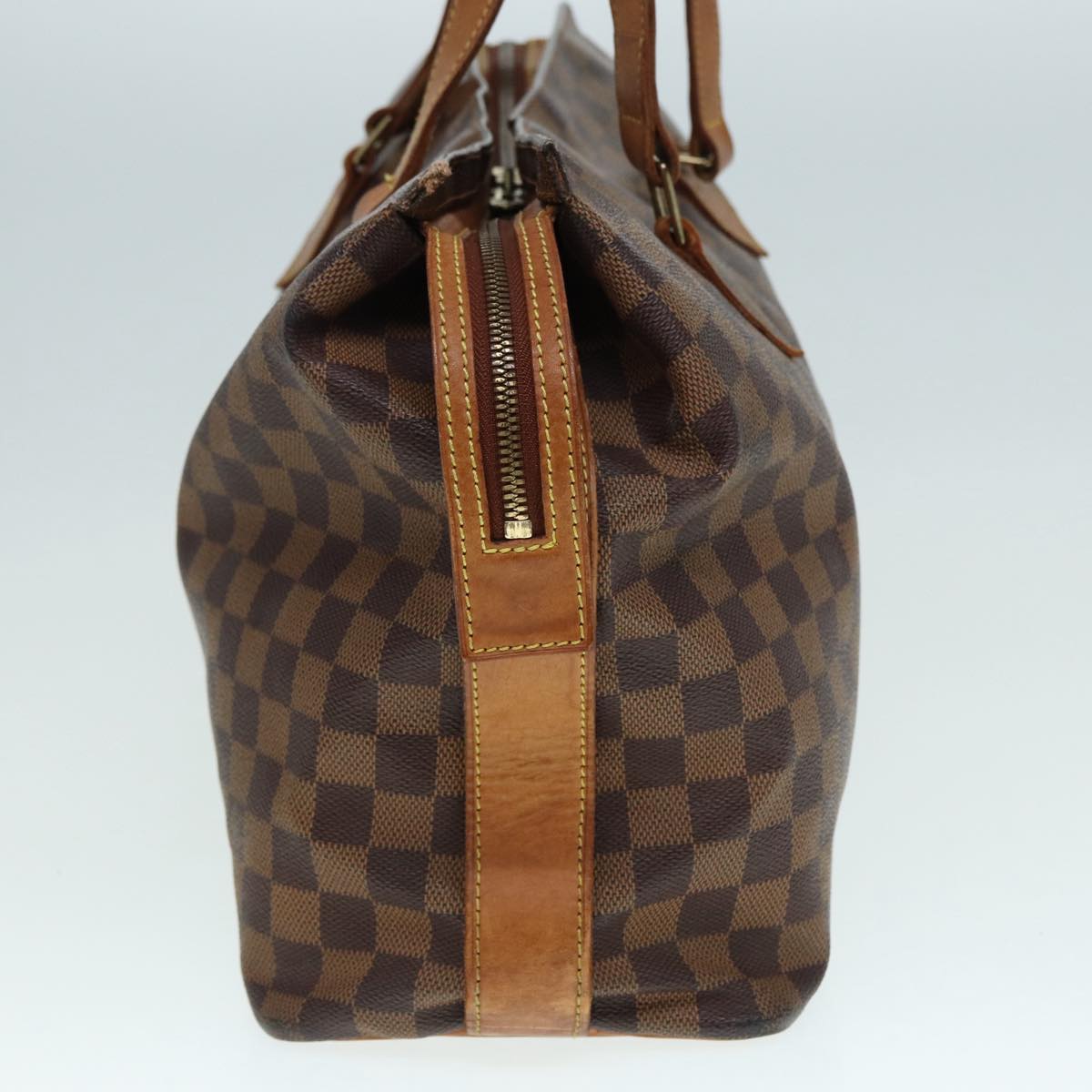 LOUIS VUITTON Damier Ebene Colombine Tote Bag 100th N99037 LV 90341