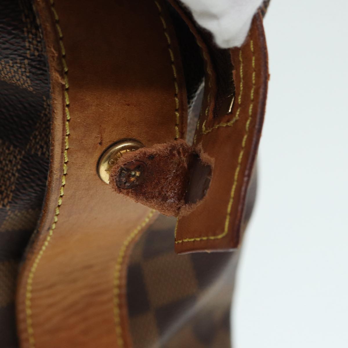 LOUIS VUITTON Damier Ebene Colombine Tote Bag 100th N99037 LV 90341