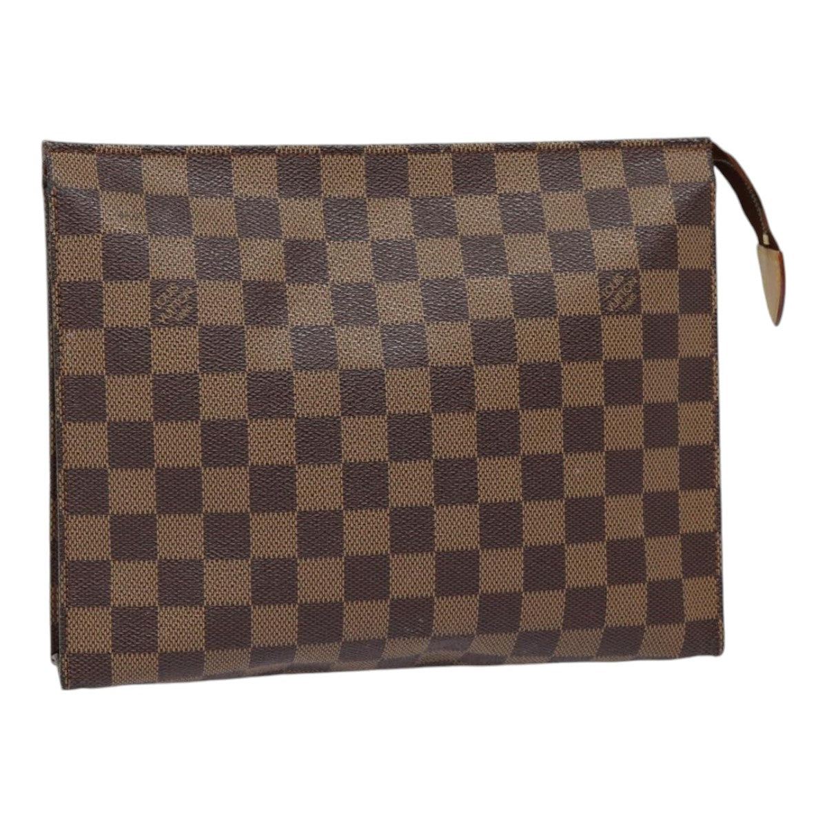 LOUIS VUITTON Damier Ebene Poche Toilette 26 Pouch N47543 LV 90357