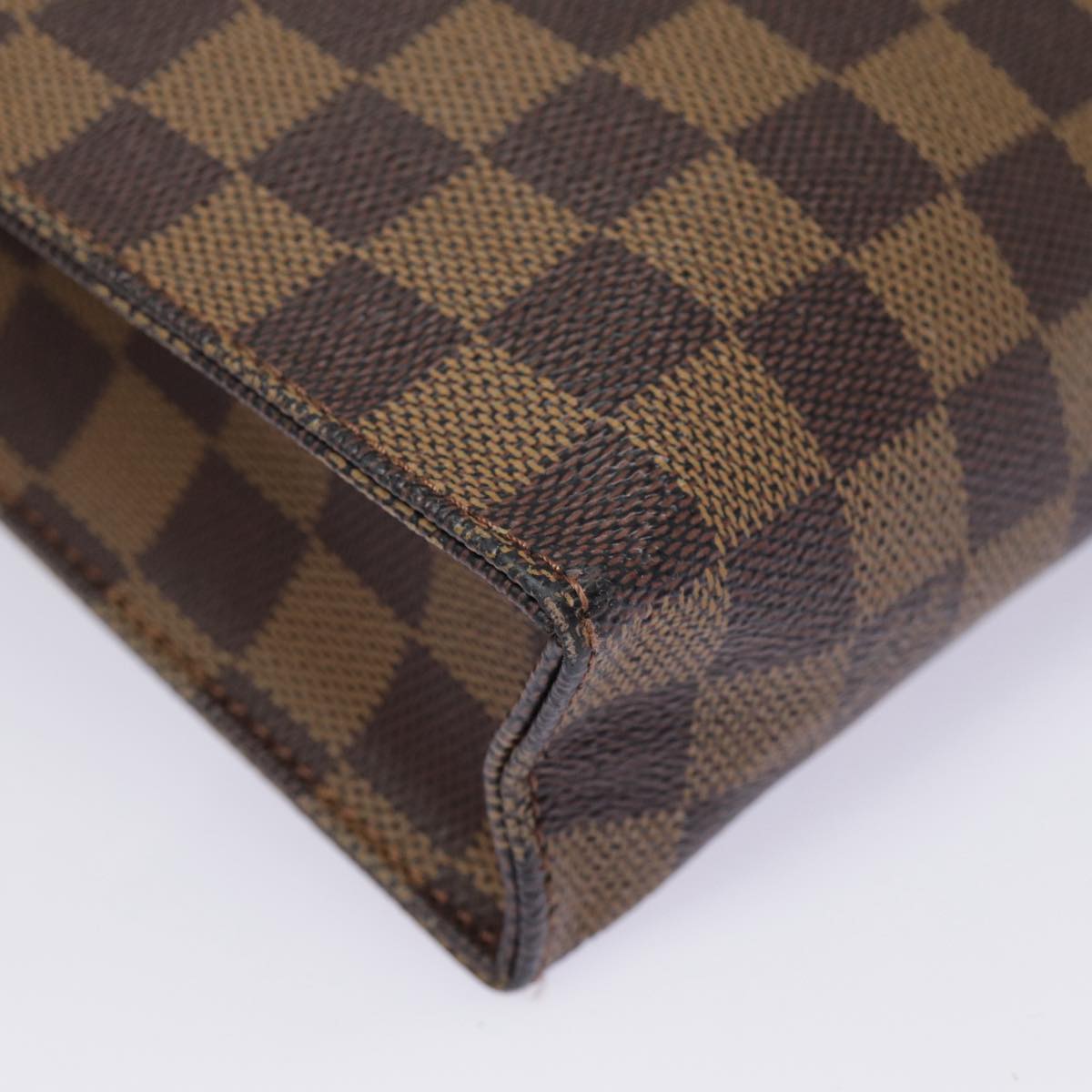 LOUIS VUITTON Damier Ebene Poche Toilette 26 Pouch N47543 LV 90357