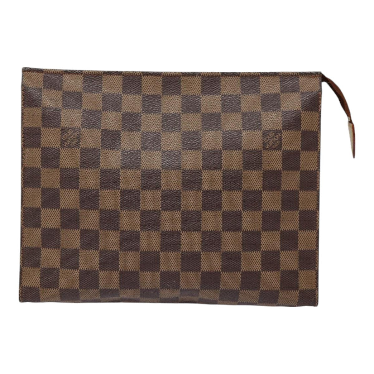 LOUIS VUITTON Damier Ebene Poche Toilette 26 Pouch N47543 LV 90357