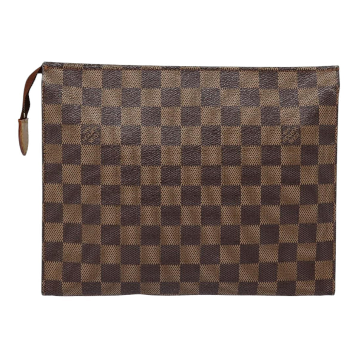 LOUIS VUITTON Damier Ebene Poche Toilette 26 Pouch N47543 LV 90357