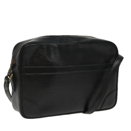 LOUIS VUITTON Epi Trocadero 27 Shoulder Bag Black M52312 LV 90469