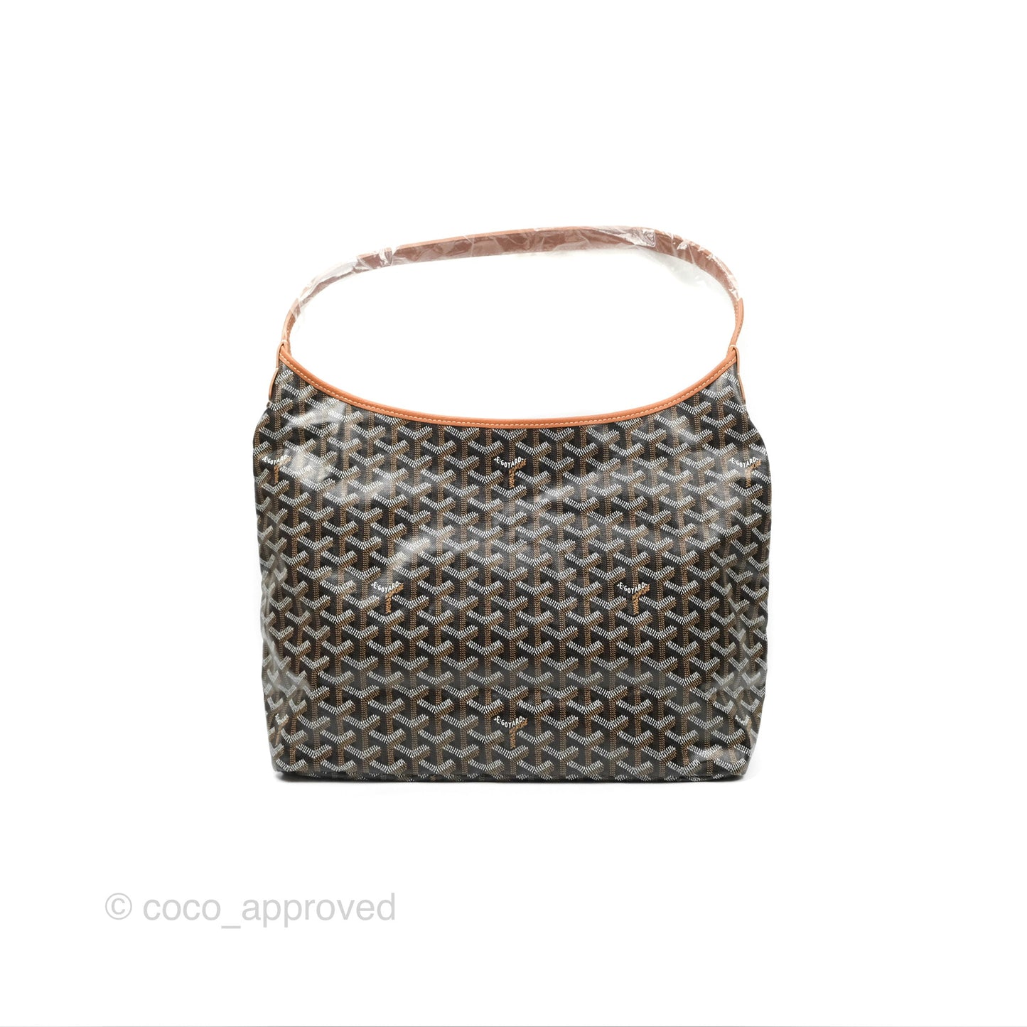 Goyard Bohème Hobo Bag Black & Tan