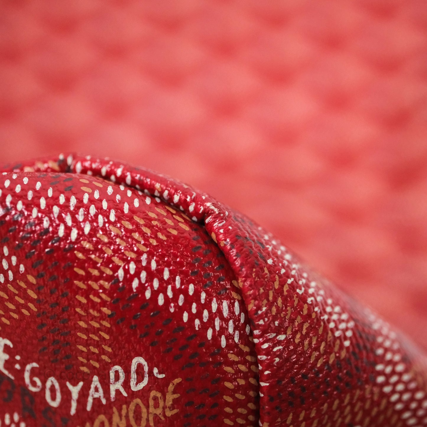 Goyard St Louis Tote GM Red