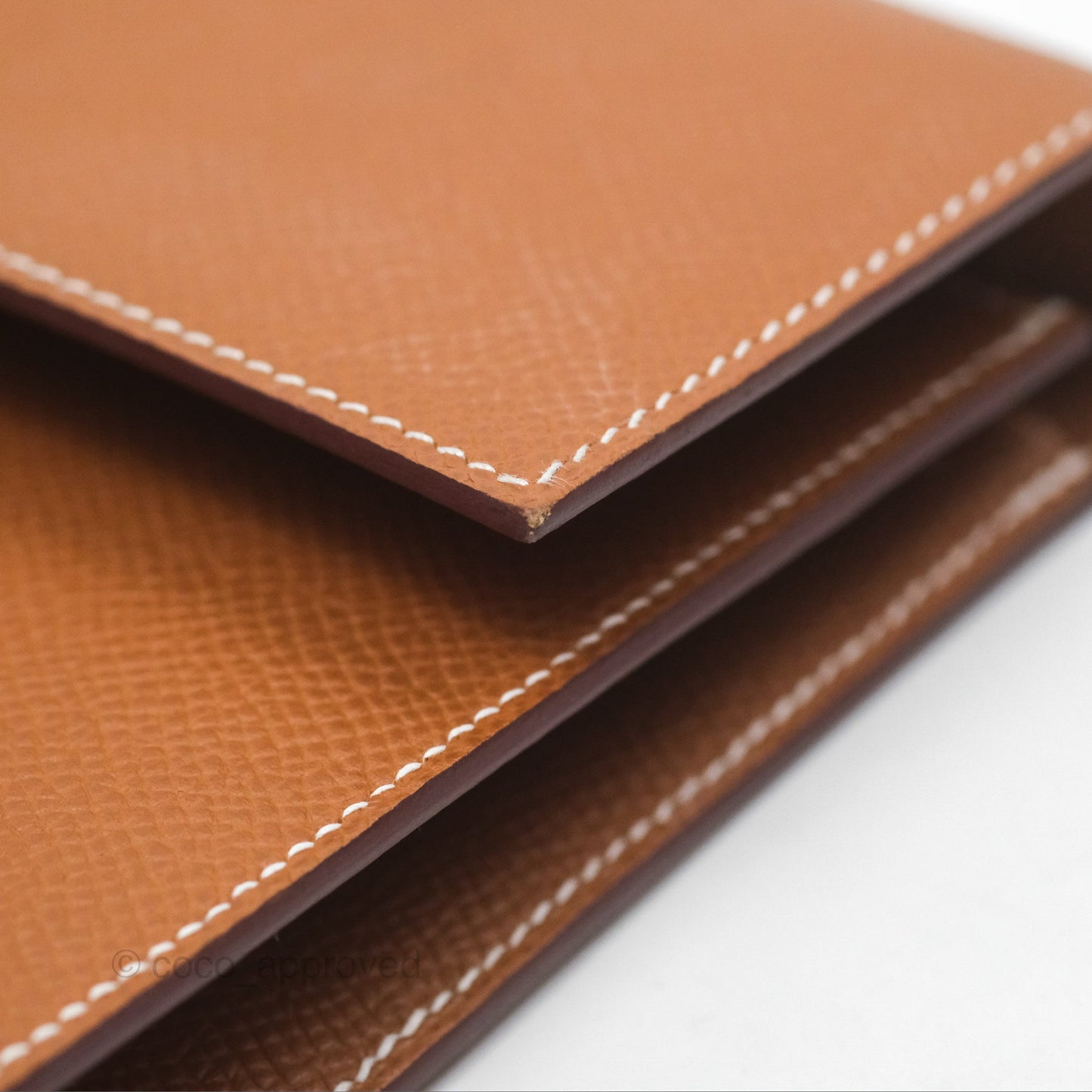 Hermès Clic 16 Wallet On Chain Gold Epsom Gold Hardware