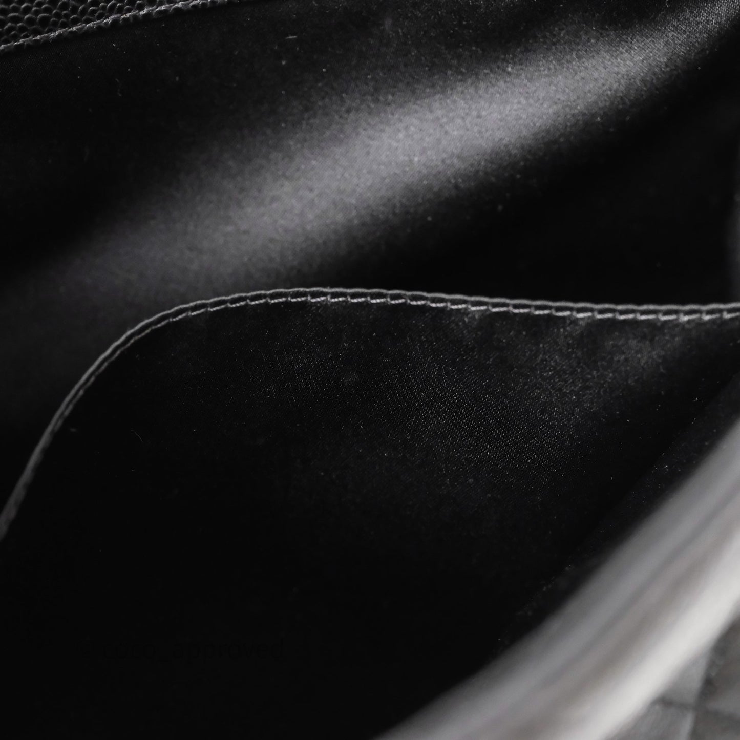 Chanel GST Black Caviar Silver Hardware