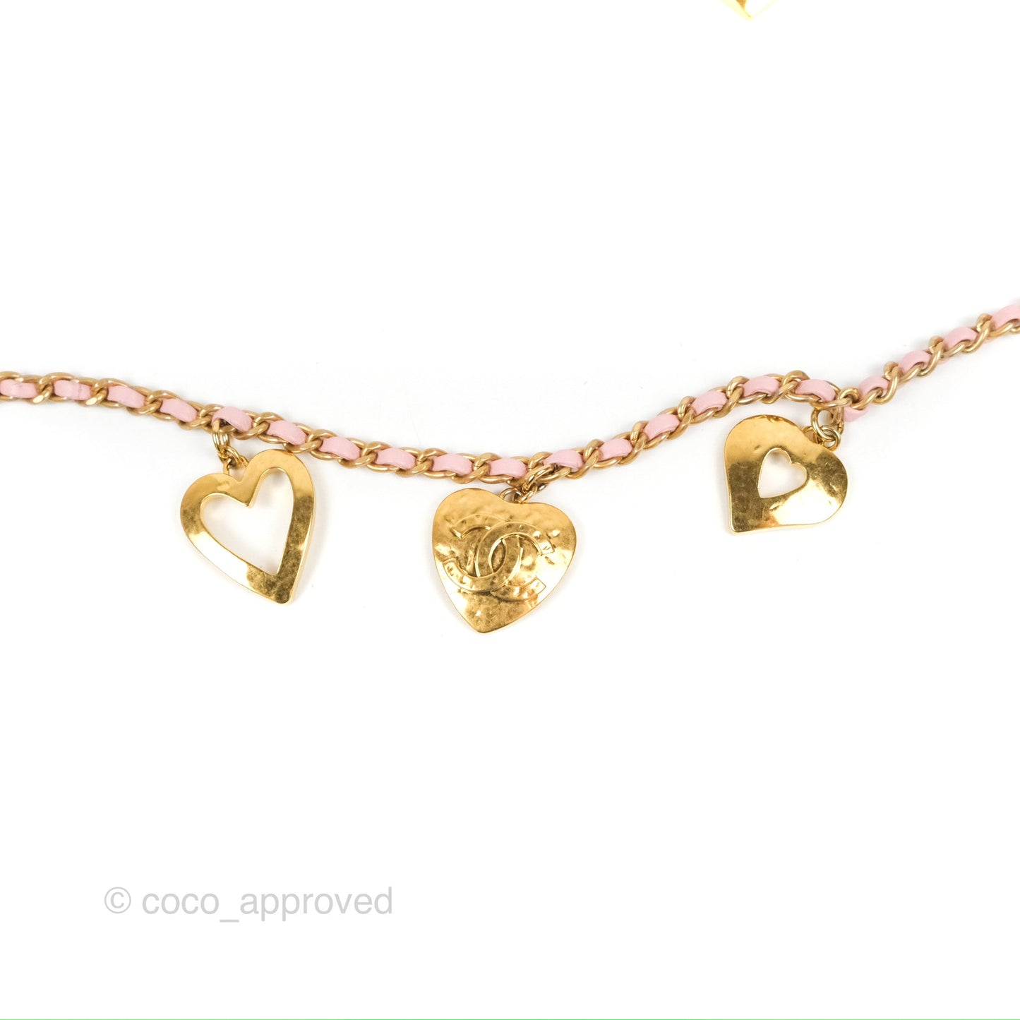 Chanel Mini Flap Bag With Heart CC Charm Pink Lambskin Aged Gold Hardware