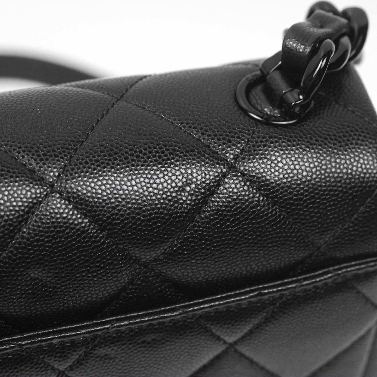 Chanel My Everything Flap Bag So Black Caviar Incognito Hardware