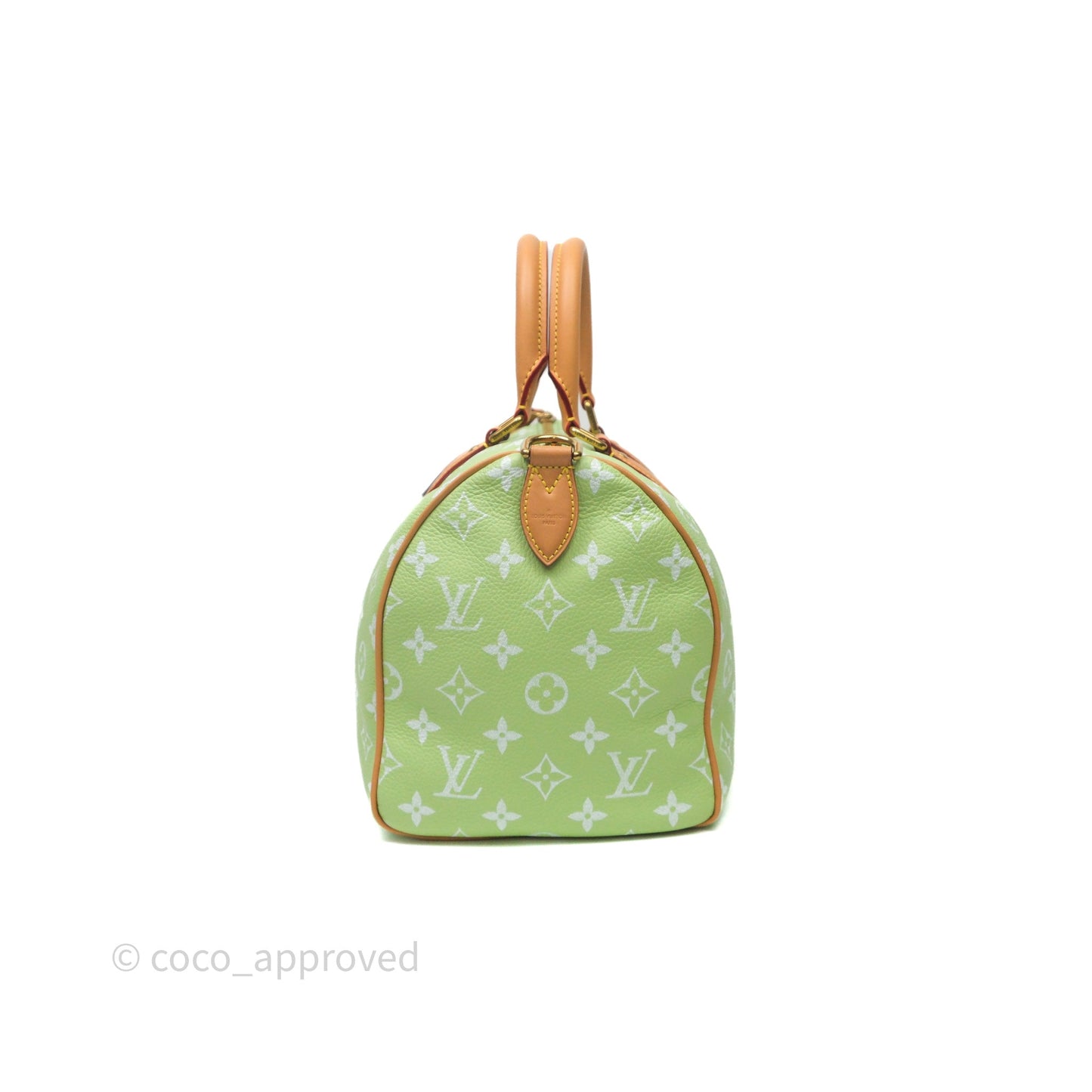 Louis Vuitton Speedy P9 Bandouliere 30 Vert Clair Bag