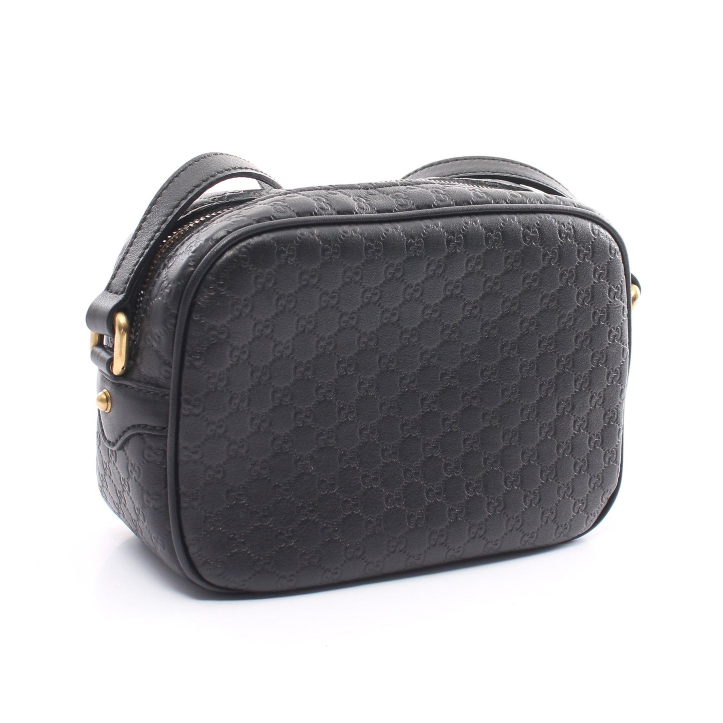 Luxury Gucci Trending 2025 Micro GG Luxury Gucci Trending 2025ssima Bamboo Shoulder bag Leather Black Tassel