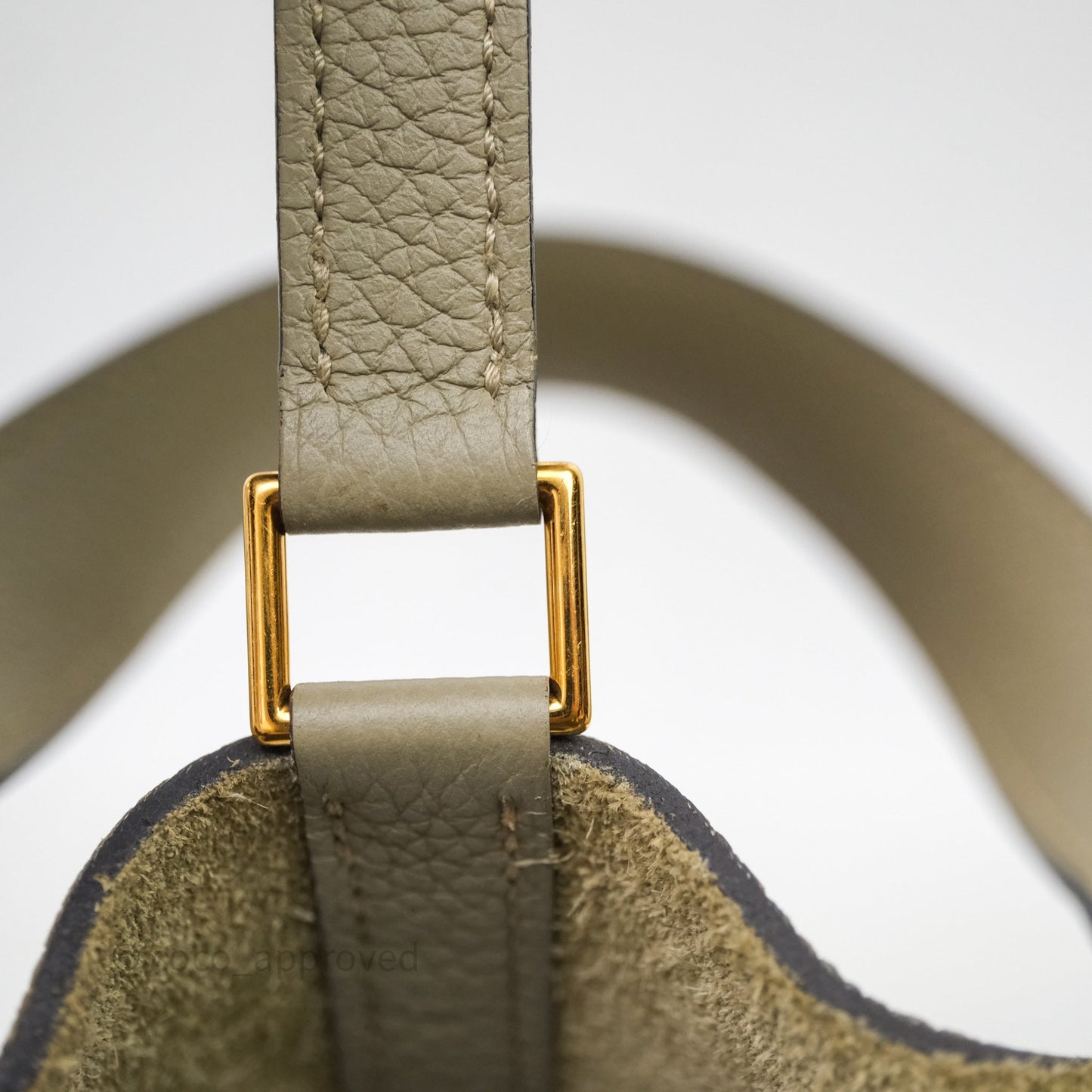 Hermès Picotin Lock 18 Q1 Sauge Clemence Gold Hardware