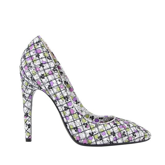 Luxury Bottega Veneta Women's Floral Leather Heels 4