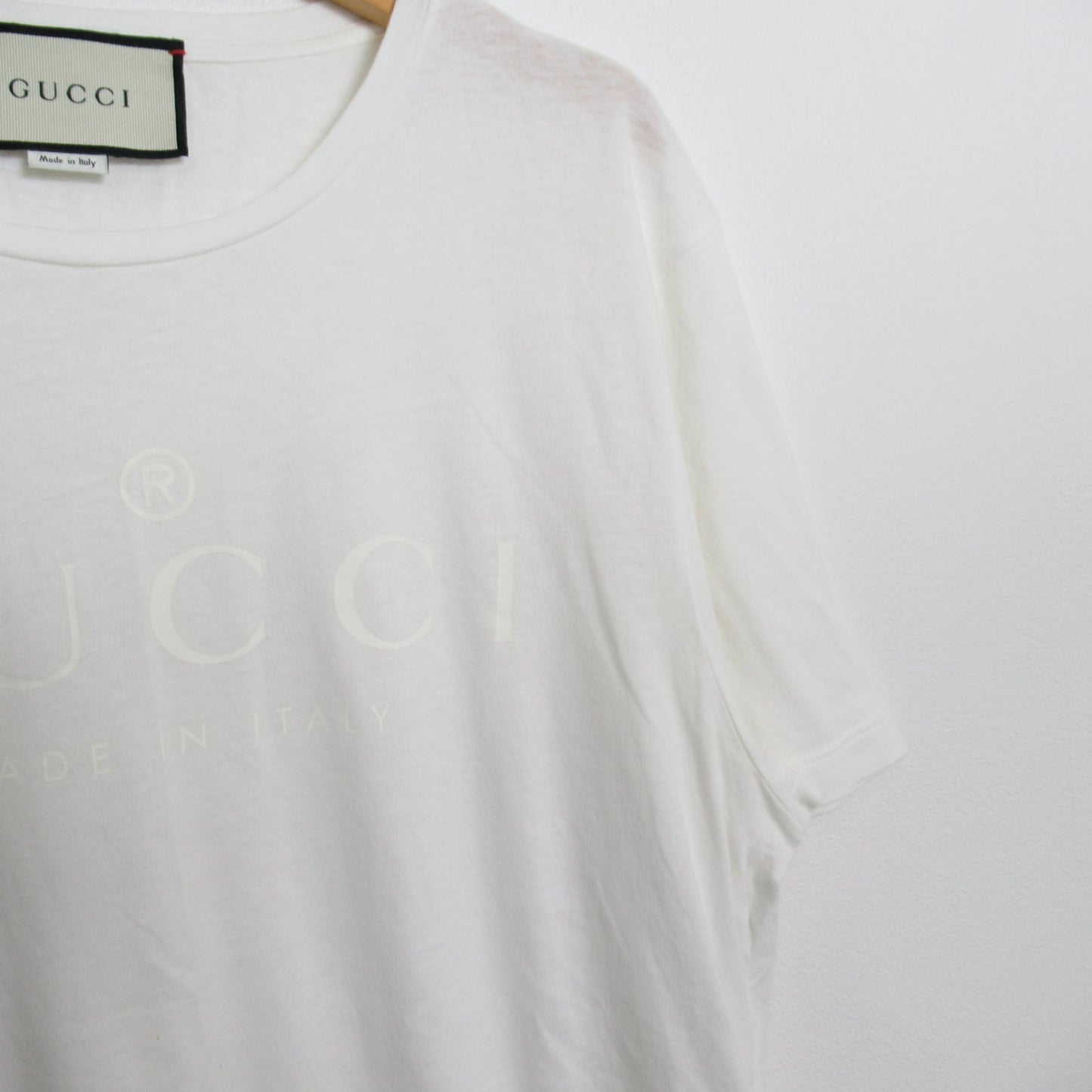 Luxury Gucci Trending 2025 Logo T-shirt T-shirt Cotton White