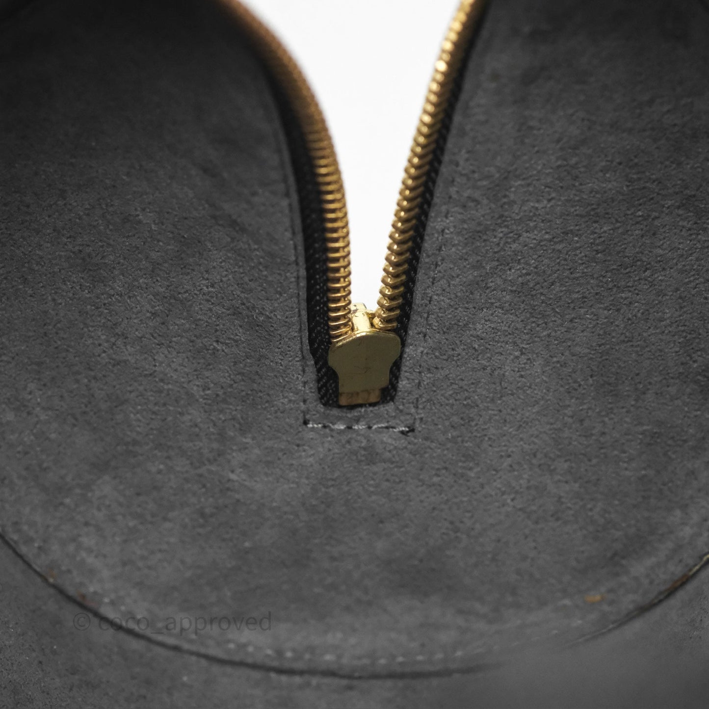 Louis Vuitton Epi Soufflot Bag Black Gold Hardware