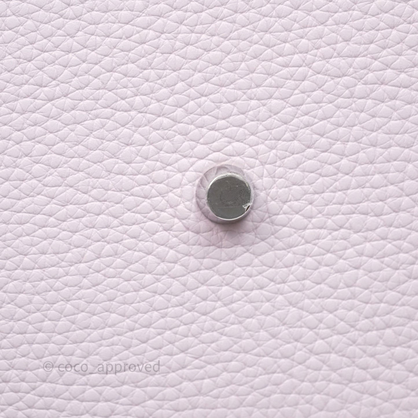 Hermès Lindy 26 Mauve Pale 09 Clemence Palladium Hardware