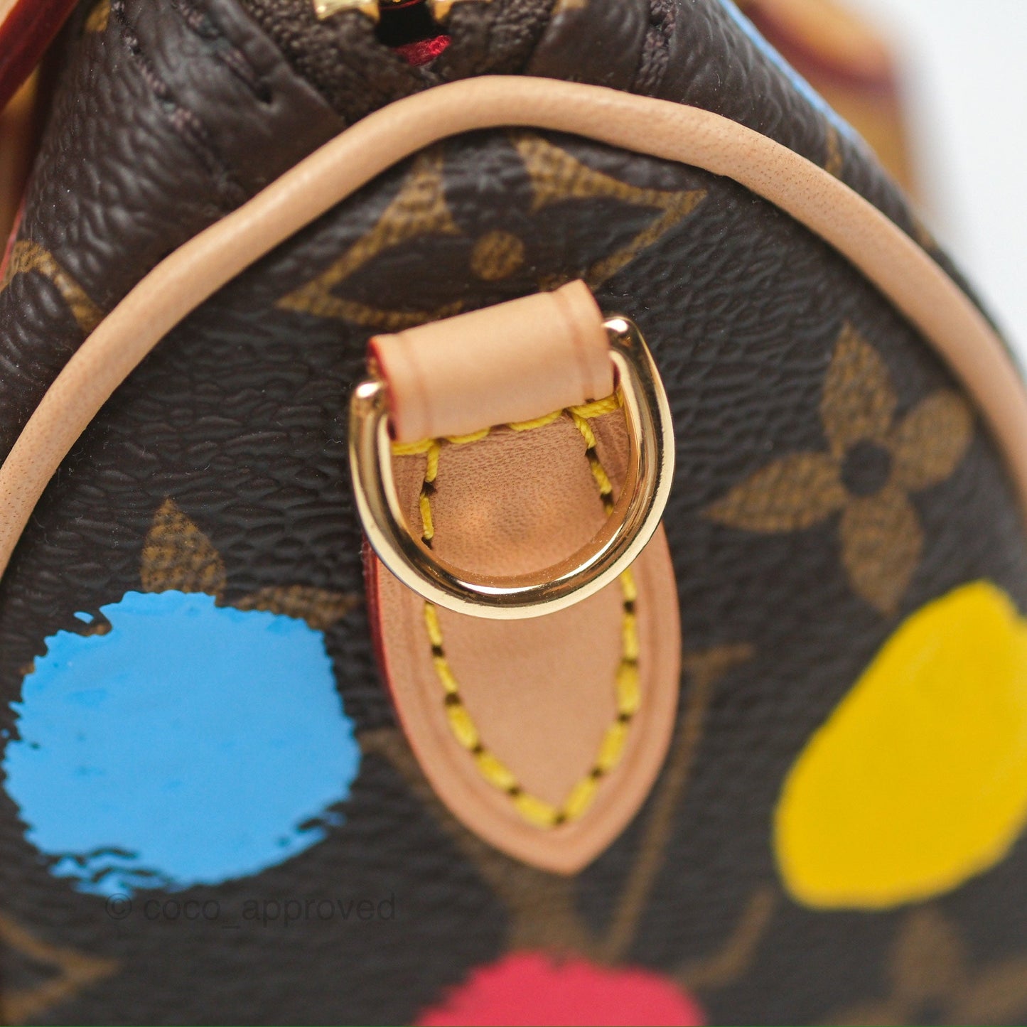 Louis Vuitton x Yayoi Kusama Nano Speedy Infinity Dots Monogram