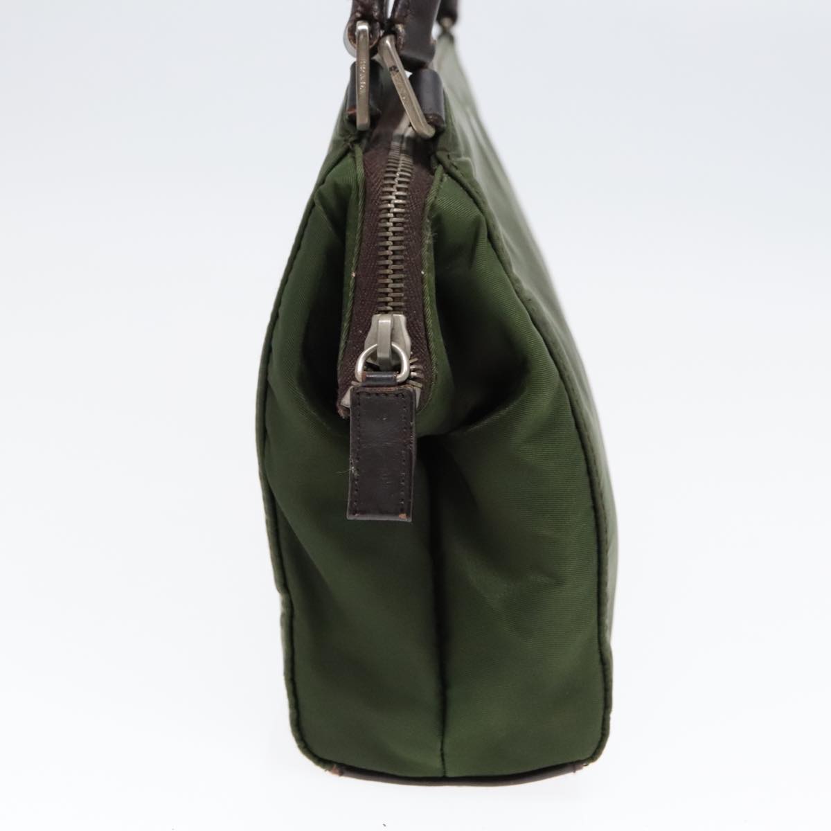 Luxury Prada Shoulder Bag Nylon Khaki  90781
