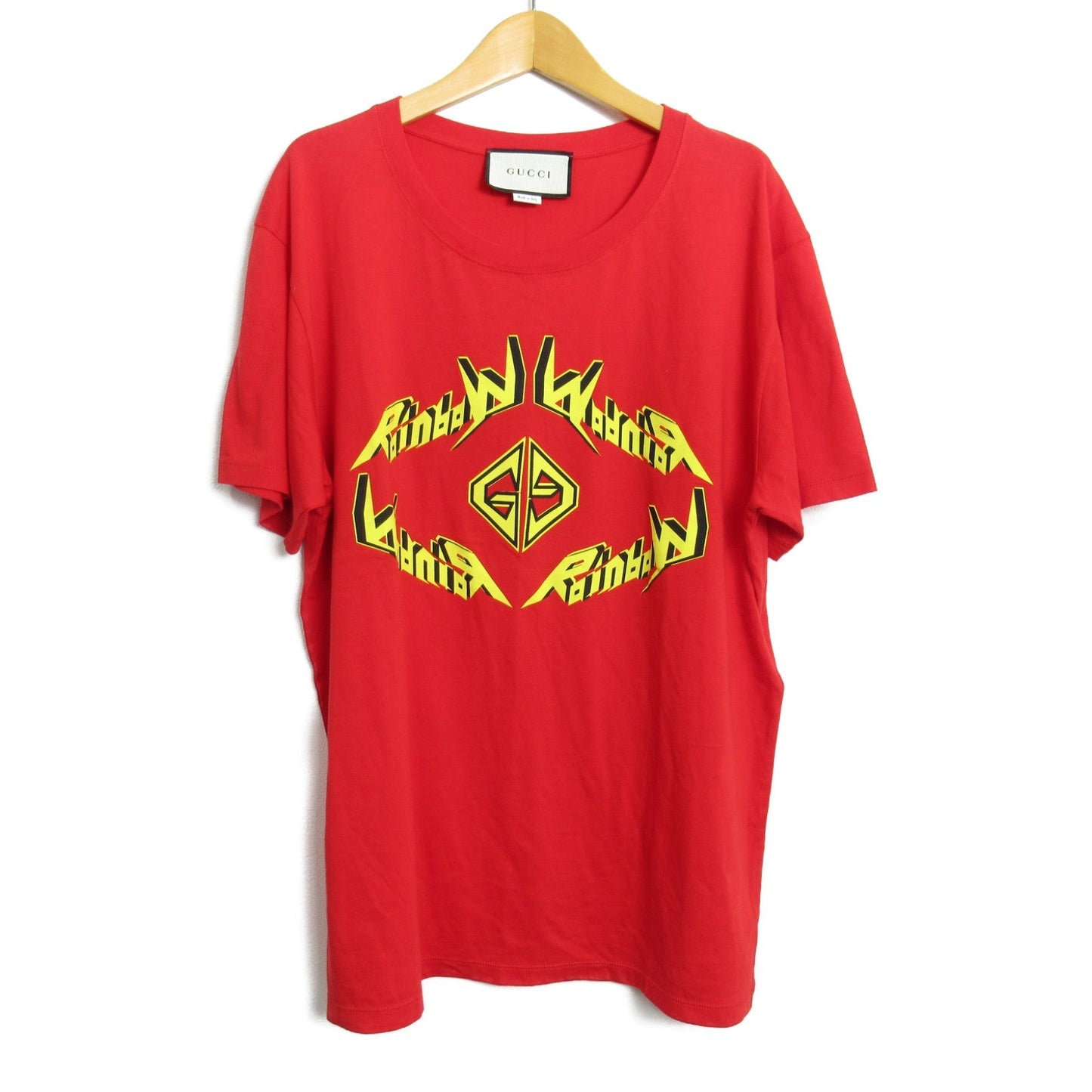 Luxury Gucci Trending 2025 Short sleeve T-shirt T-shirt Cotton Red