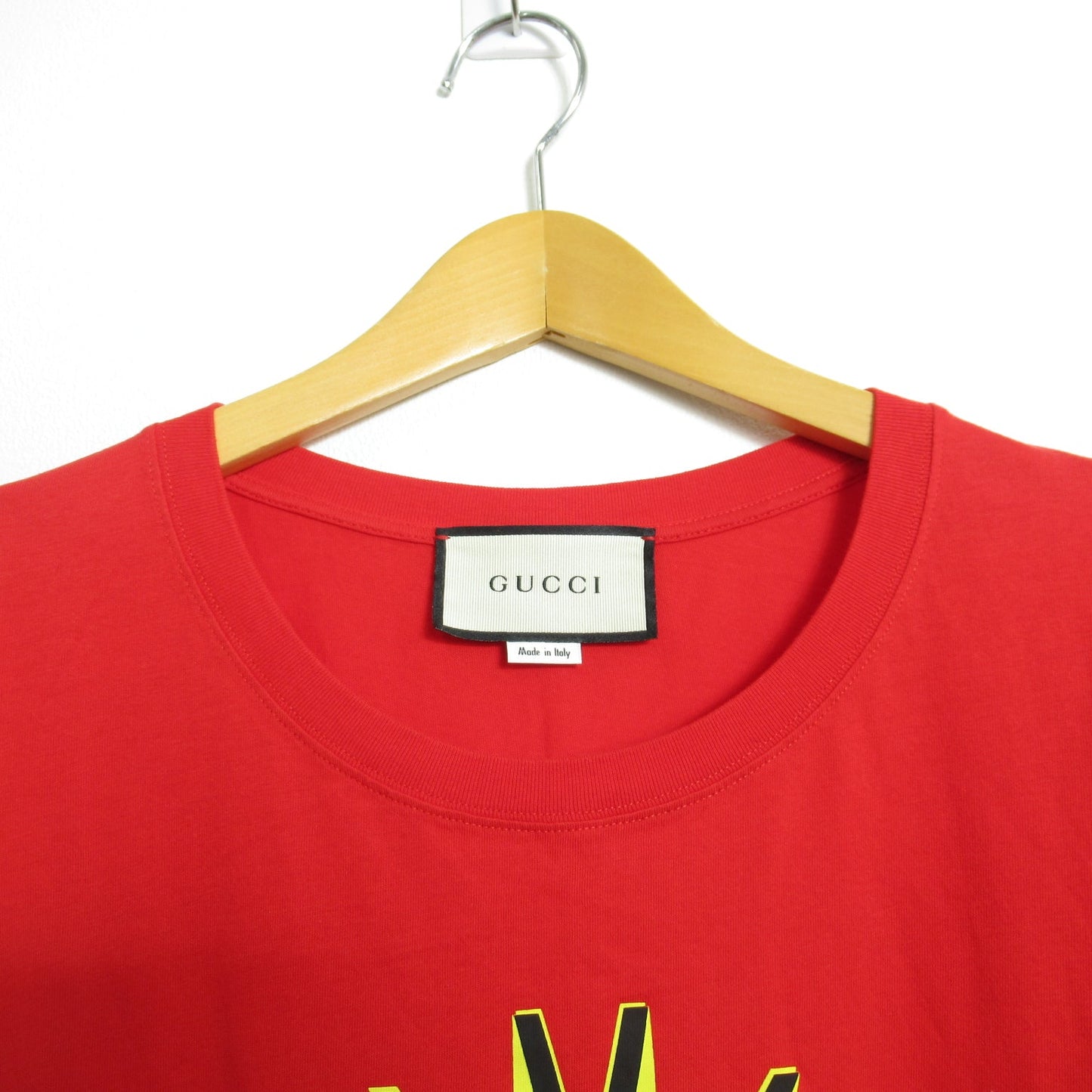 Luxury Gucci Trending 2025 Short sleeve T-shirt T-shirt Cotton Red