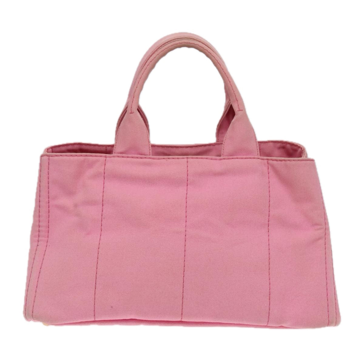 Luxury Prada Canapa GM Tote Bag Denim Pink Gold  90815