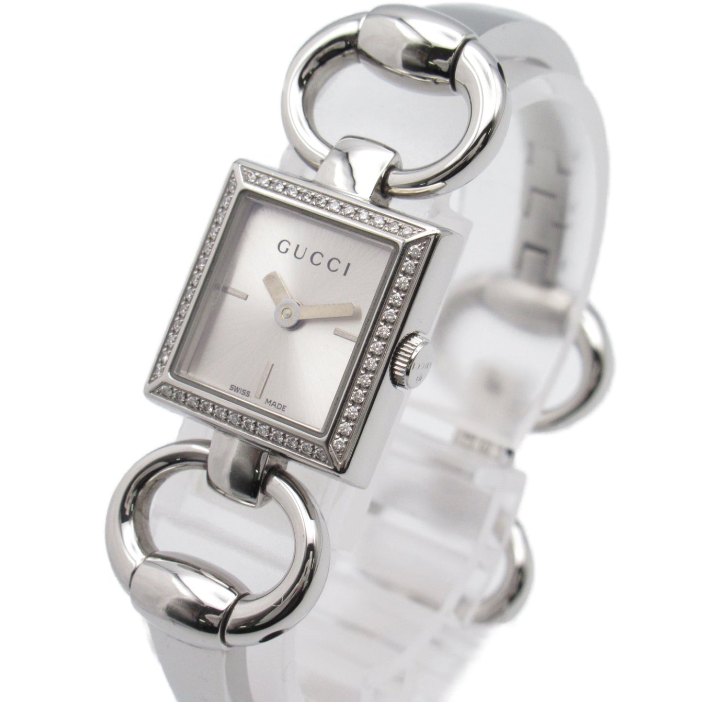 Luxury Gucci Trending 2025 Clock Women Watch Quartz Stainless steel Silver