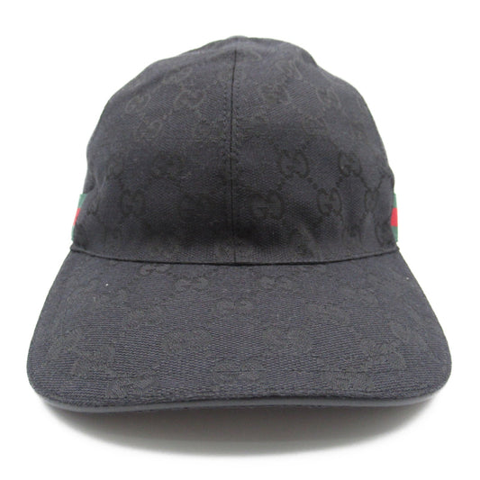 Luxury Gucci Trending 2025 Baseball cap Cap GG canvas Black