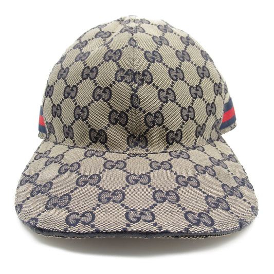 Luxury Gucci Trending 2025 Baseball cap Cap GG canvas Beige