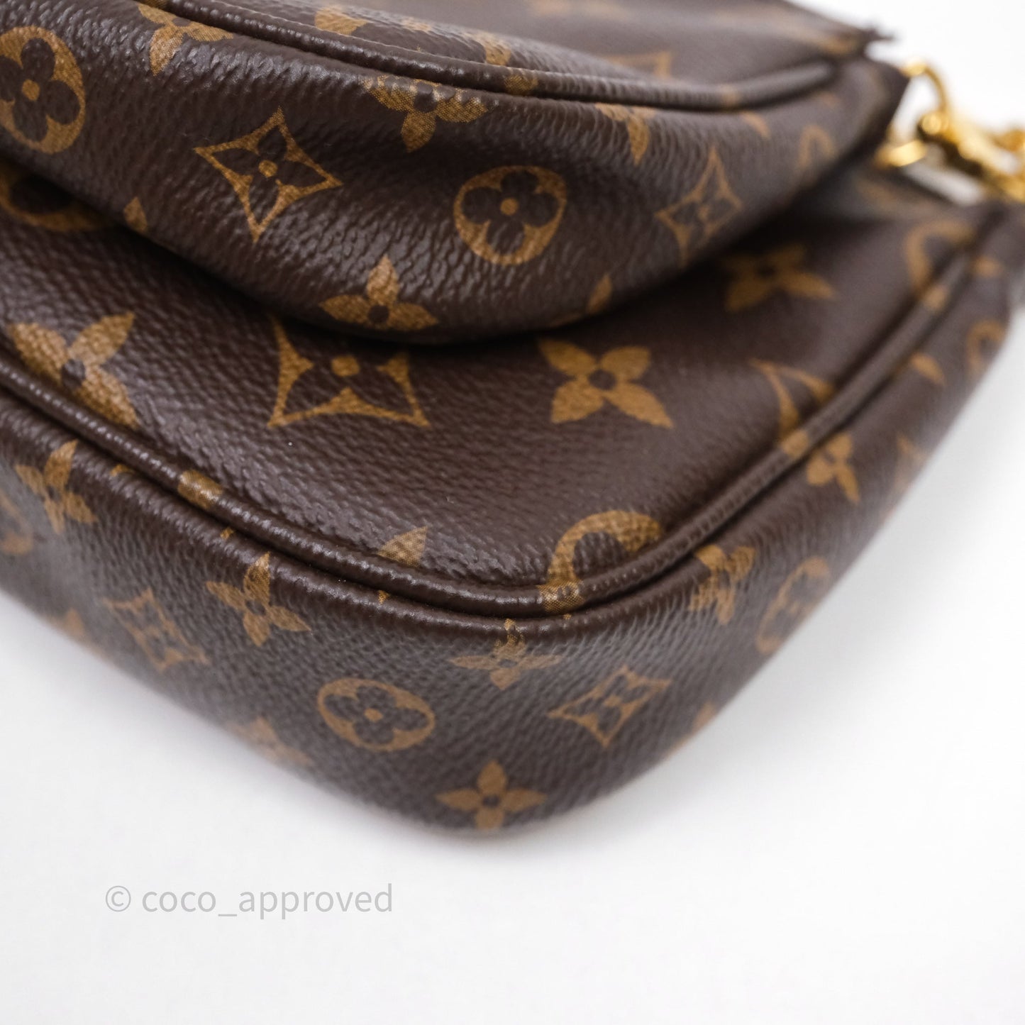 Louis Vuitton Multi Pochette Accessories Pink Monogram Canvas