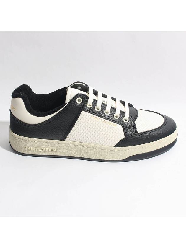 Luxury Saint Laurent SL 61 Low Top Sneakers Black White